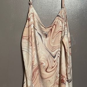 Spaghetti strap blouse